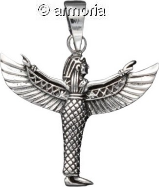 Pendentif Isis en argent