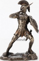 Figurine Hector aspect bronze marque Veronese 