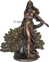 Figurine Déesse Hera aspect bronze marque Veronese 